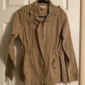 Brown zip up Jacket
